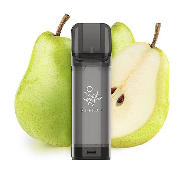 Elfbar Pods 2x2ml with pear flavor, prefilled vape compatible with MatchBar.
