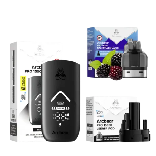 Arcbear Pro Set 15000er Blackberry Ice