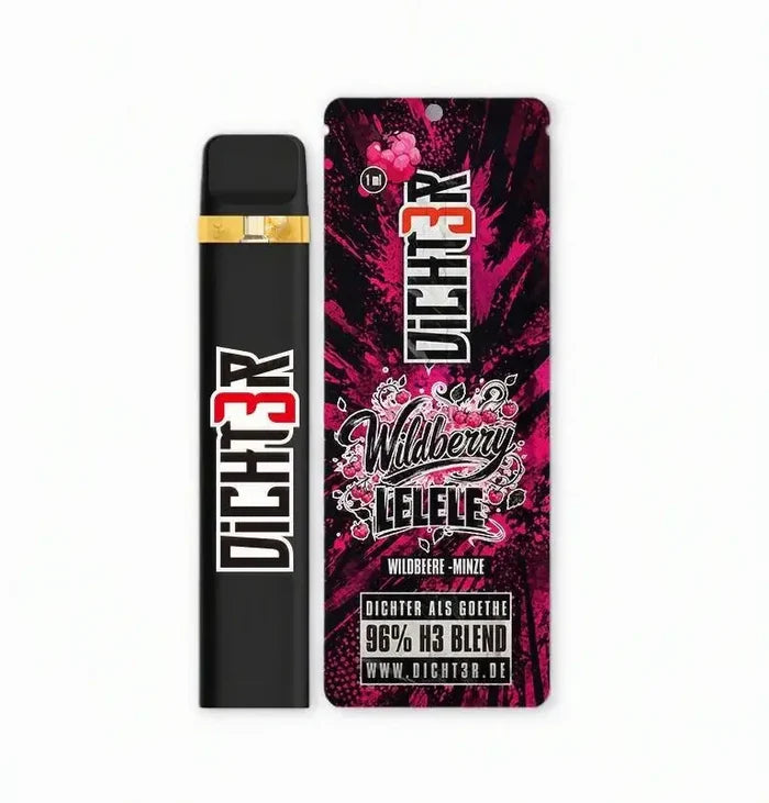 Dichter H3 Superior Vapes 96% Blend - Wildberry Lelele 1ml 18 plus Produkt