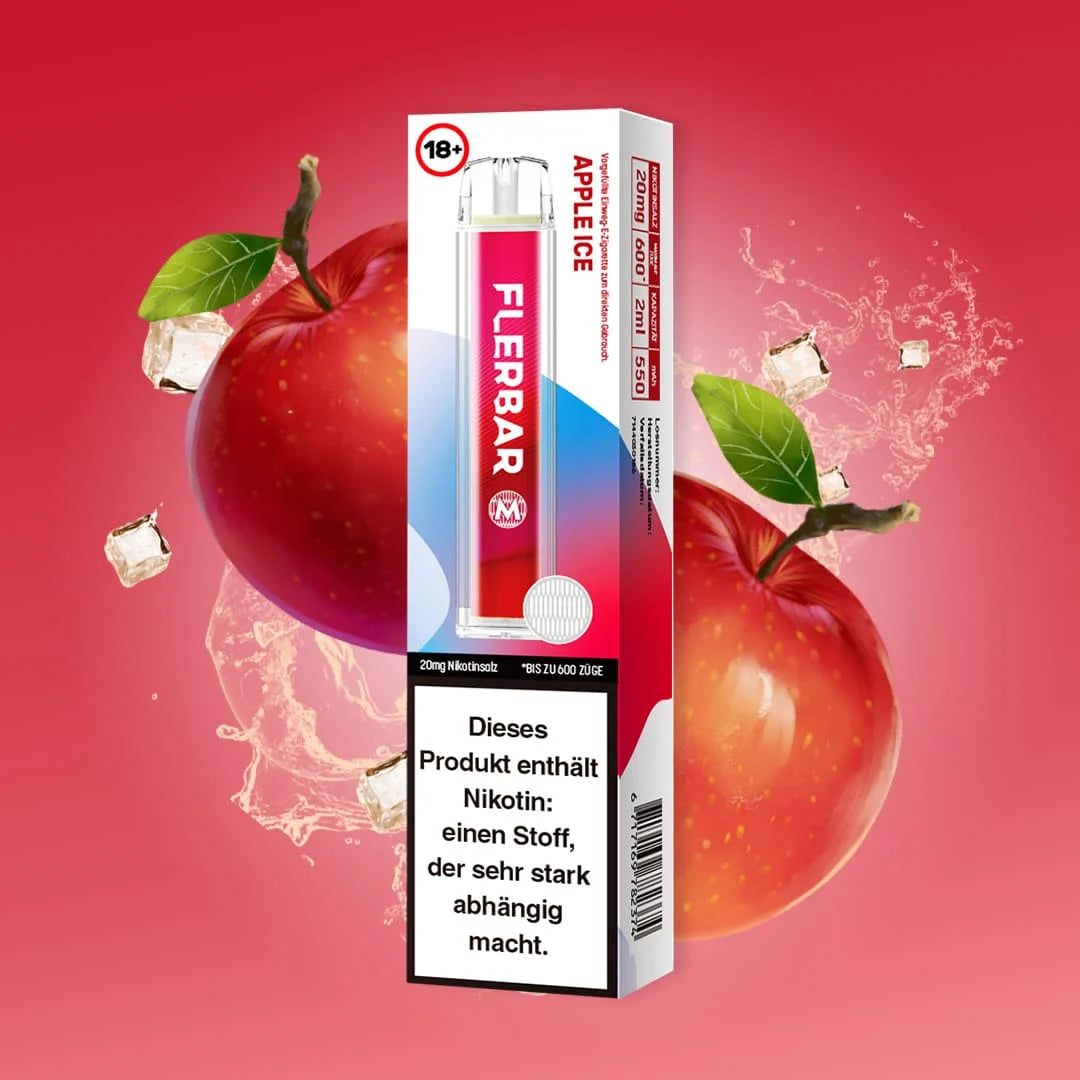 Flerbar Vapes 600er - Apple Ice