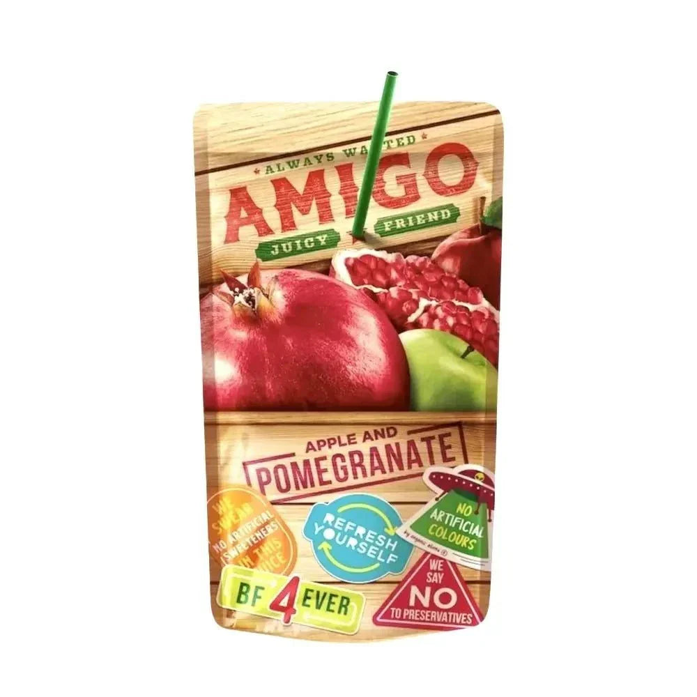 Amigo Pomegranate 200ml Einweg bottle with pomegranate design