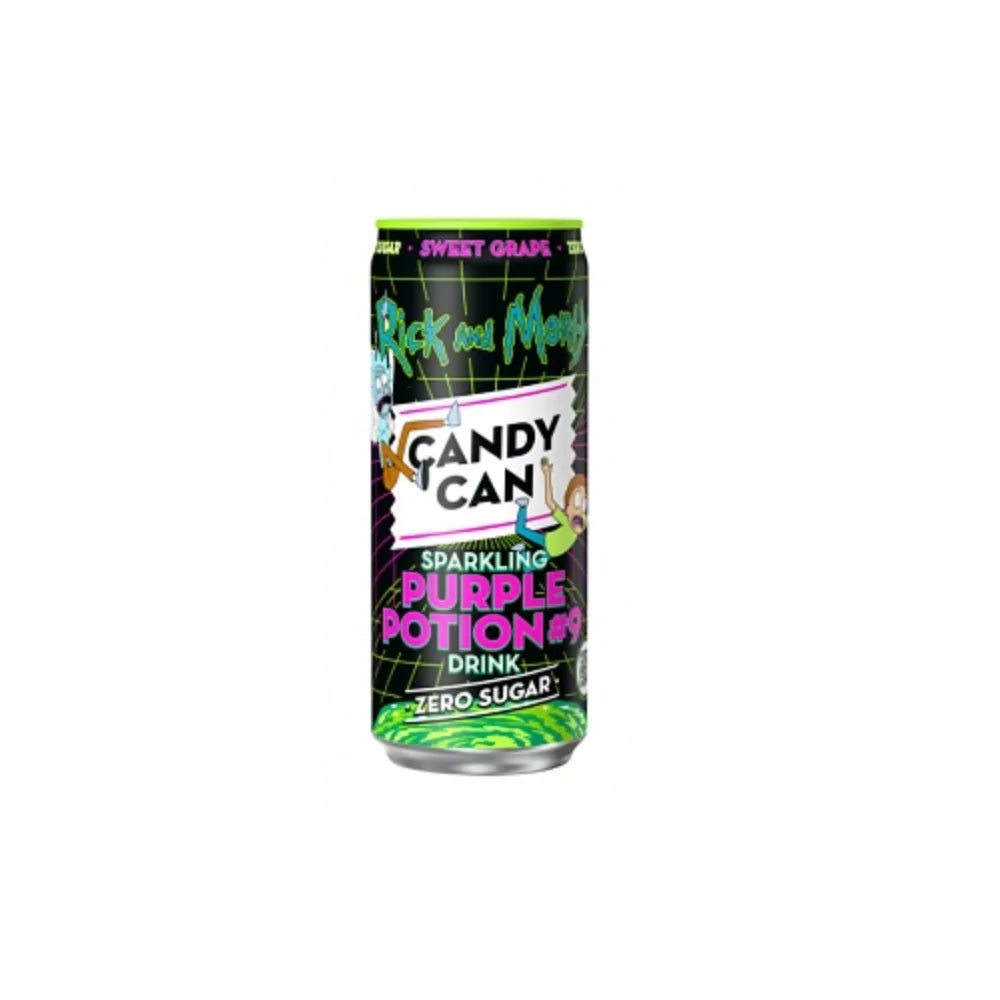 Candy Can Rick and Morty Sweet Grape 330ml Einweg
