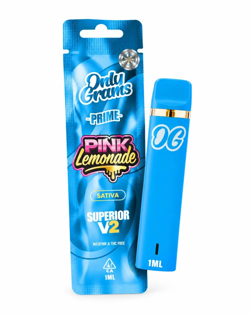 OnlyGrams V2 | Superior Blend 96% Vape | Pink Lemonade