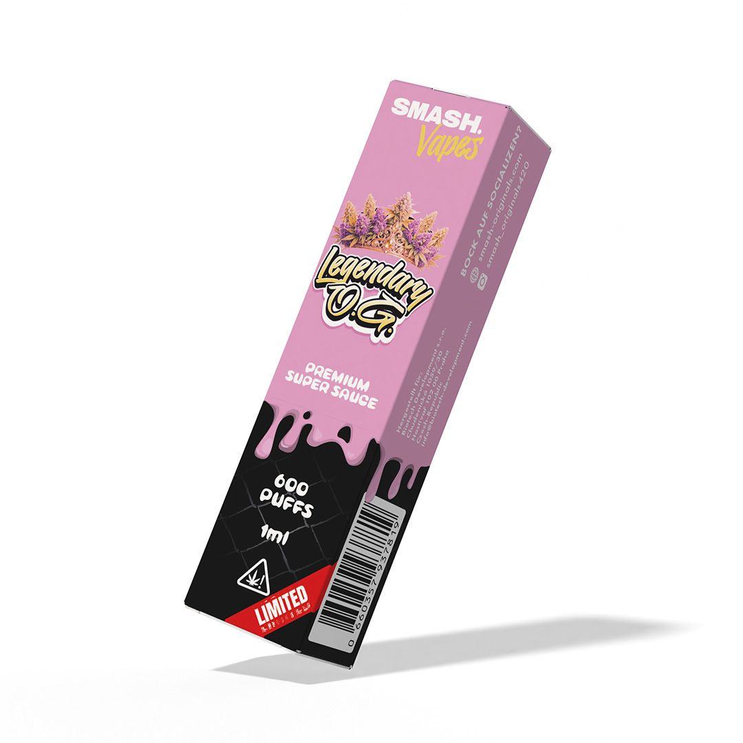 SMASH V3 Super Sauce Vape - Legendary OG 1ml SugarSon SMASH V3 Super Sauce Vape - Legendary OG 1ml SugarSon