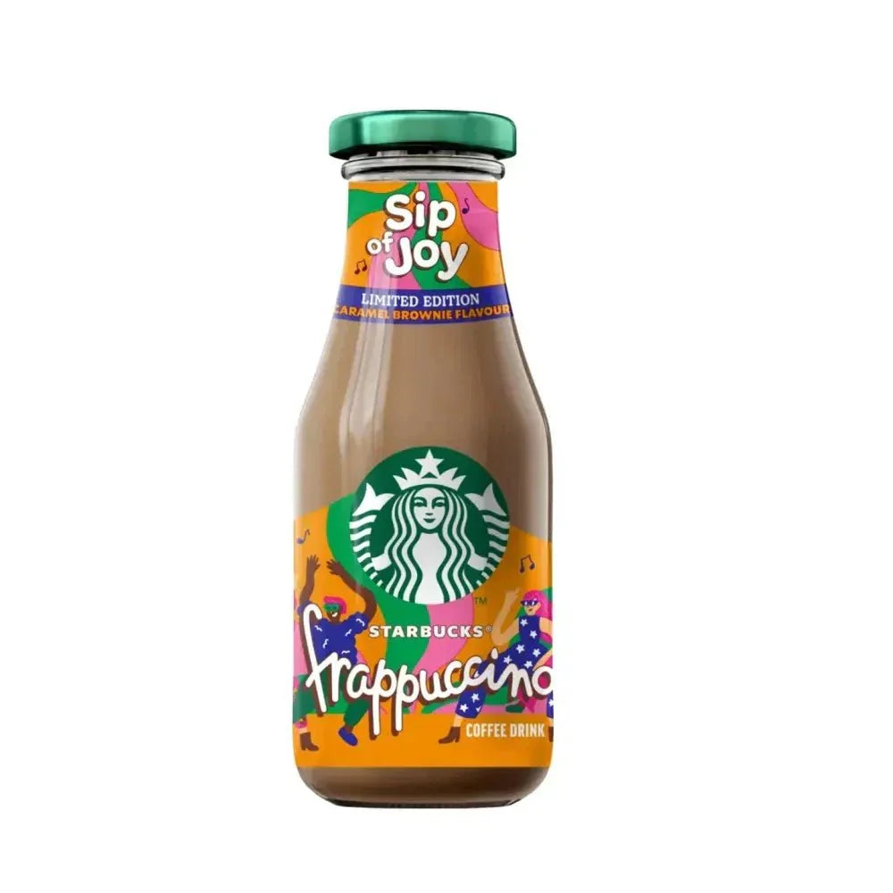 Starbucks Frappuccino 250ml bottle with coffee beverage inside