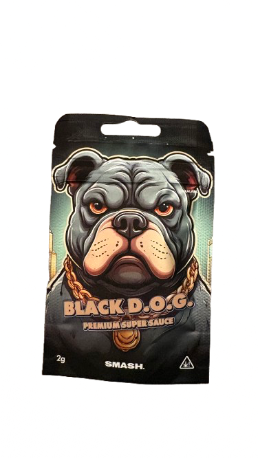 Smash 2g Blüten Black D.O.G. "No THC" Produktbild