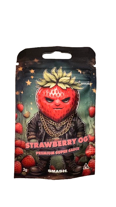 Smash 2g Blüten Strawberry OG "No THC" Produktbild