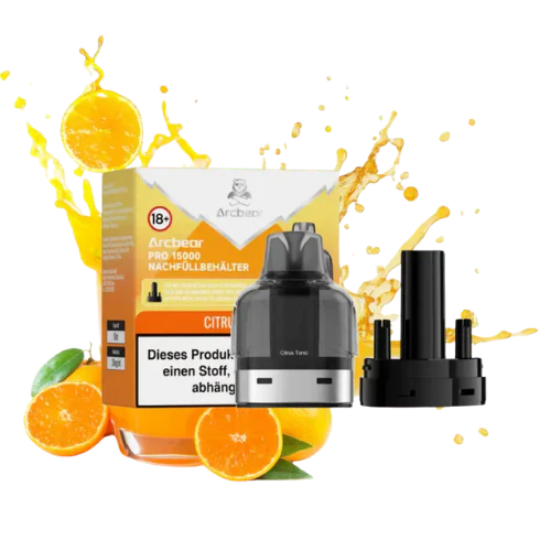 Arcbear Pro Pods 15000er Citrus Tonic E-Zigaretten Nachfüllpods