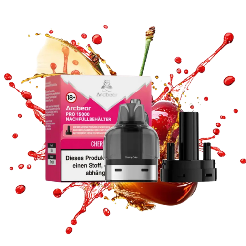Arcbear Pro Pods 15000er Cherry Cola