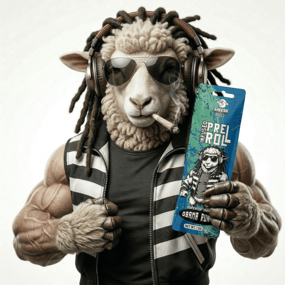 SHEESH Rollz Obama Runtz Infused Pre-Roll 1,5g