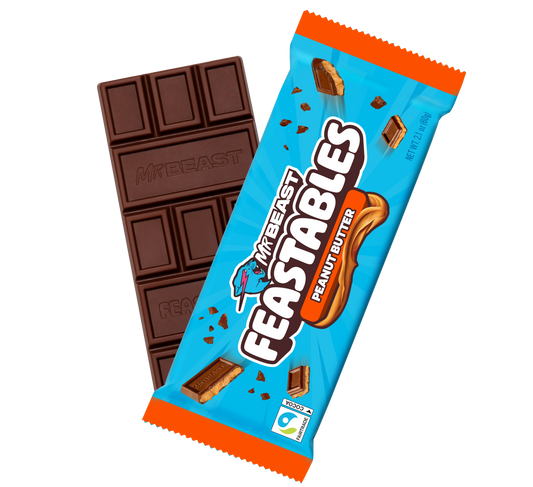 Feastables MrBeast Peanut Butter 60g Produktbild bei SugarSon