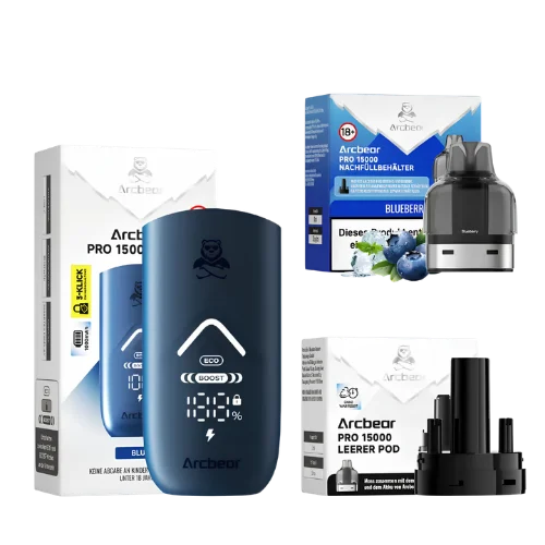Arcbear Pro Set Blueberry 15k 18 plus Produktset