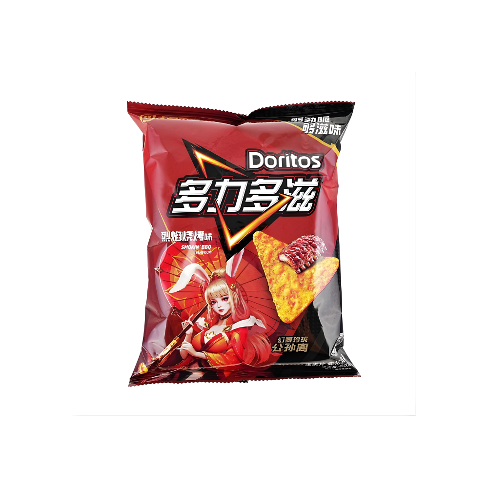 Doritos Smoky BBQ China Edition 68g Produktbild bei SugarSon