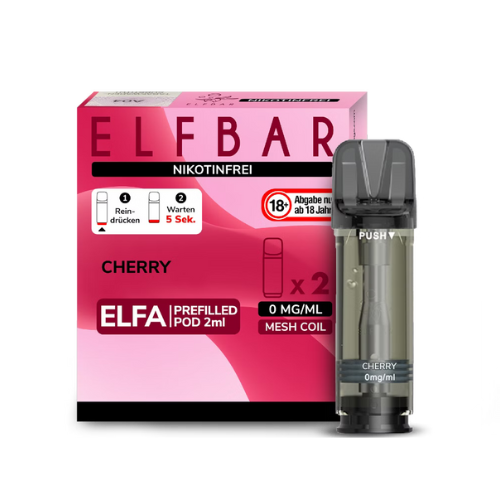 Elfbar Pods 2x2ml pack with colorful vape pod cartridges