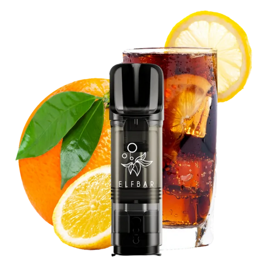 Elfbar Pods 2x2ml packs showing vape pod refills for Elfbar devices