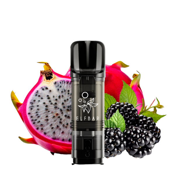 Elfbar Pods 2x2ml pack with colorful vape pods close-up