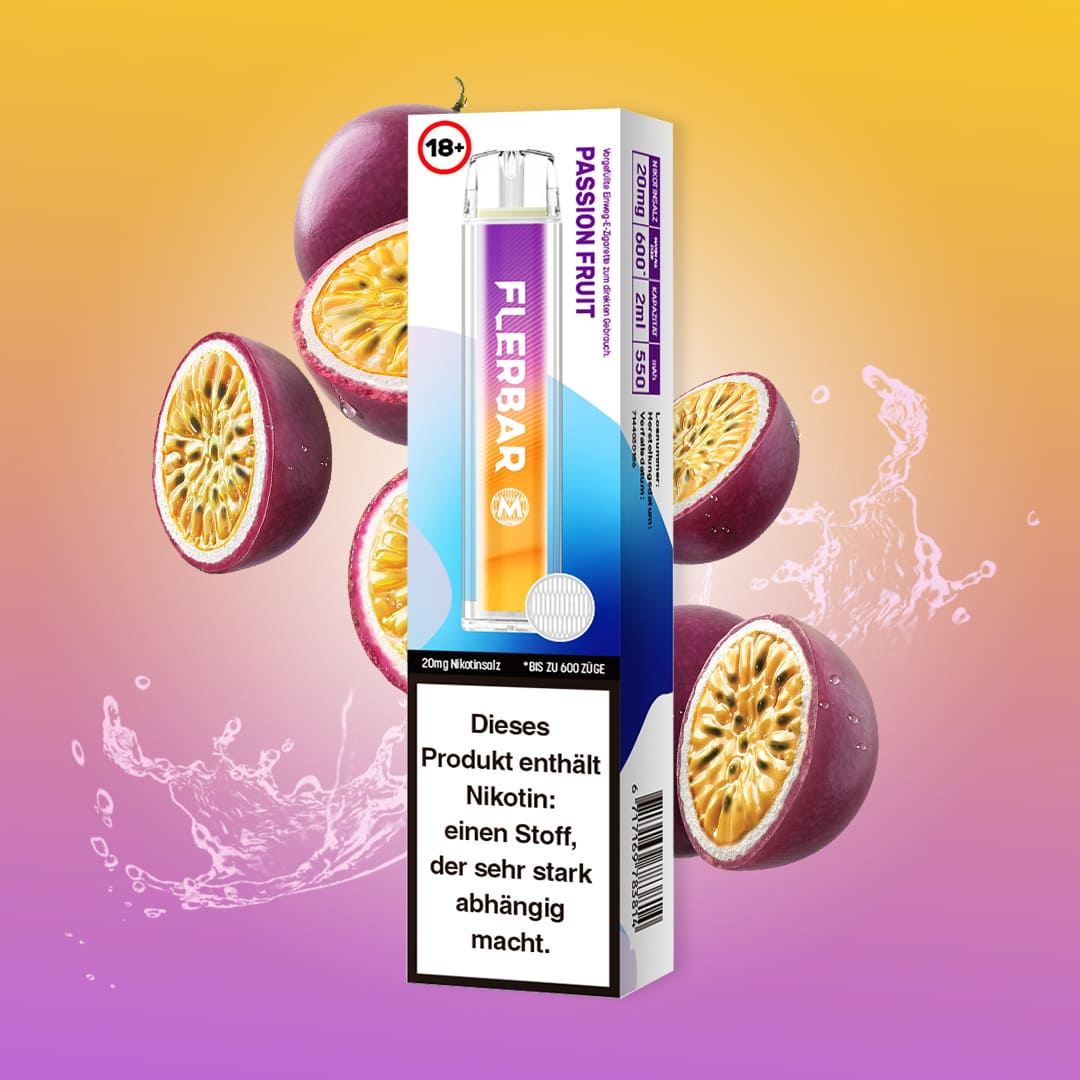 Flerbar Vapes 600er - Passionfruit