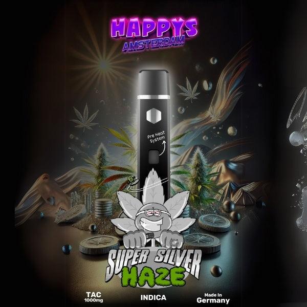 Happy Amsterdam TAC Vape - Super Silver Haze Indica Produktbild bei SugarSon
