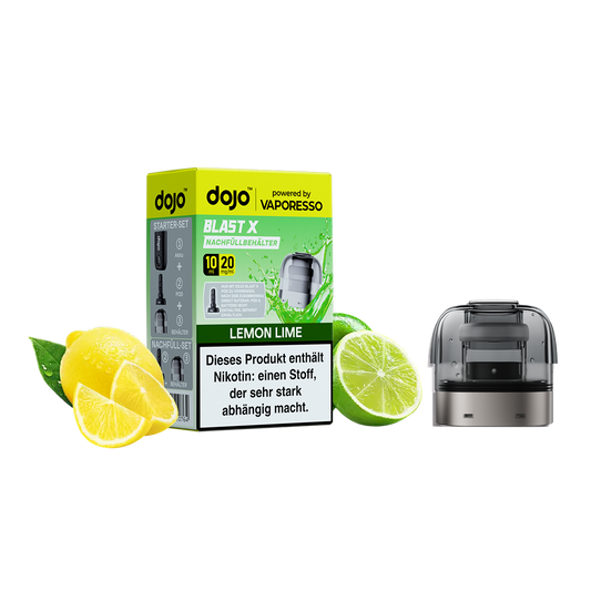 Dojo - Blast X Pod - Lemon Lime inkl. Refill Container Produktbild