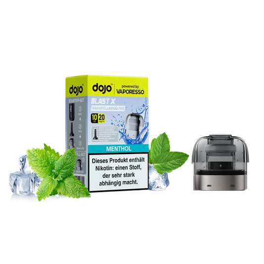 Dojo - Blast X Pod - Menthol inkl. Refill Container Produktbild