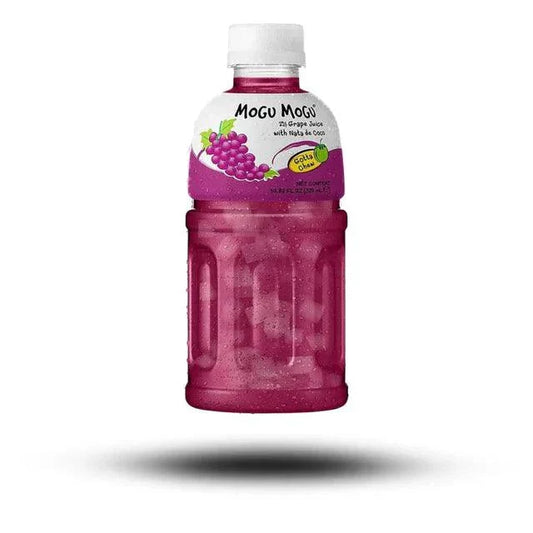 Mogu Mogu Nata De Coco Grape Drink 320ml Bottle