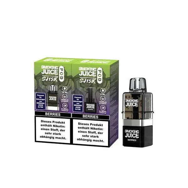 Smoking Juice Pod 15k with Steuerbanderole packaging
