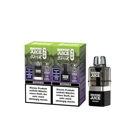 Smoking Juice Pod 15k with Steuerbanderole packaging