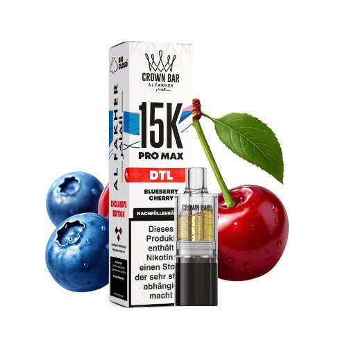 Al Fakher 15K Pro Max Pod-System with Steuerbanderole packaging