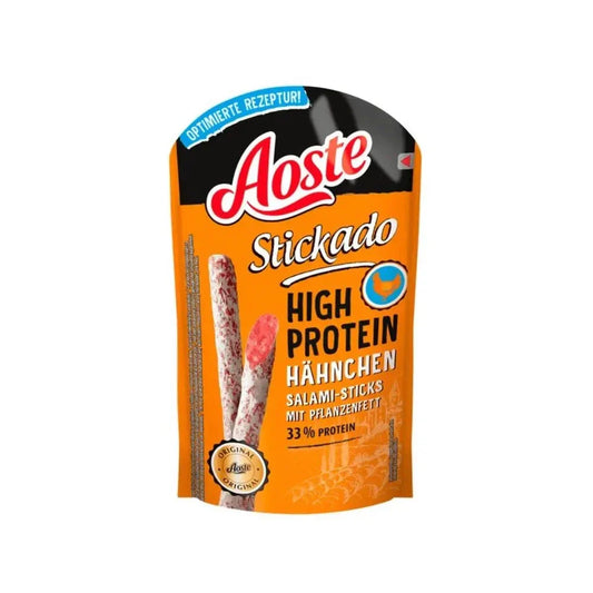 Aoste Stickado Protein Hähnchen 60g pack of chicken sticks