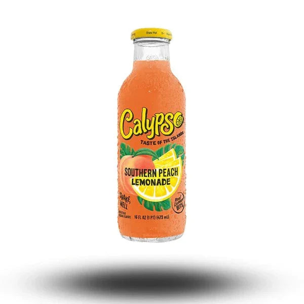 Calypso Southern Peach Lemonade 473ml bottle