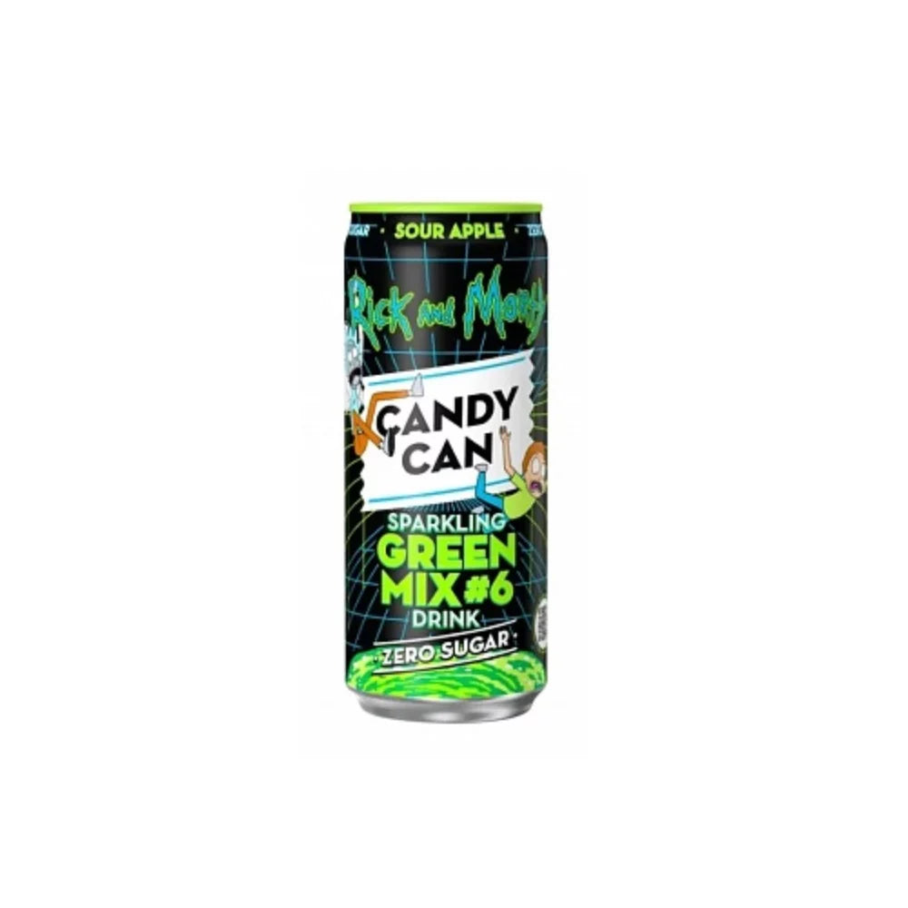 Candy Can Rick and Morty Sour Apple 330ml Einweg