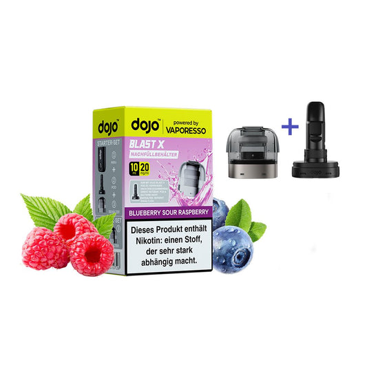 Dojo - Blast X Pod -  Blueberry Sour Raspberry