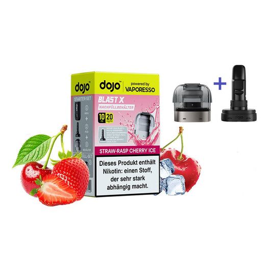 Dojo - Blast X Pod -  Strawberry Raspberry Cherry