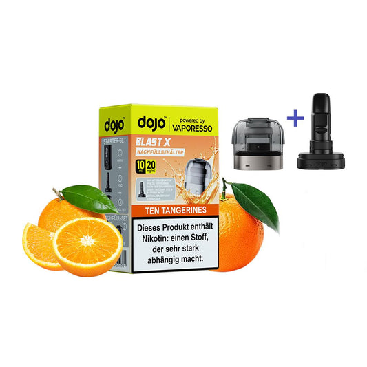 Dojo - Blast X Pod - Ten Tangerines 10ml Produktbild