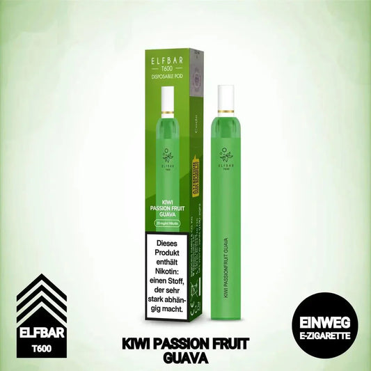 Elfbar T600 Einweg vape device in sleek design