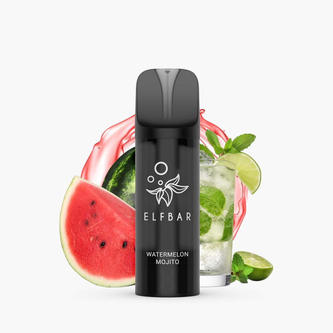 Elfbar Pods 2x2ml packaging with two refill pods displayed