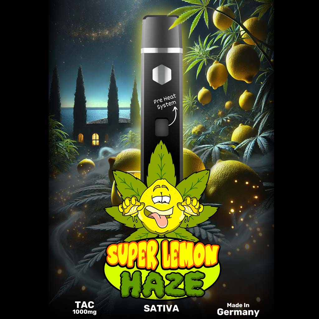 Happy Amsterdam TAC Vape – Super Lemon Haze | vape | Happy Amsterdam