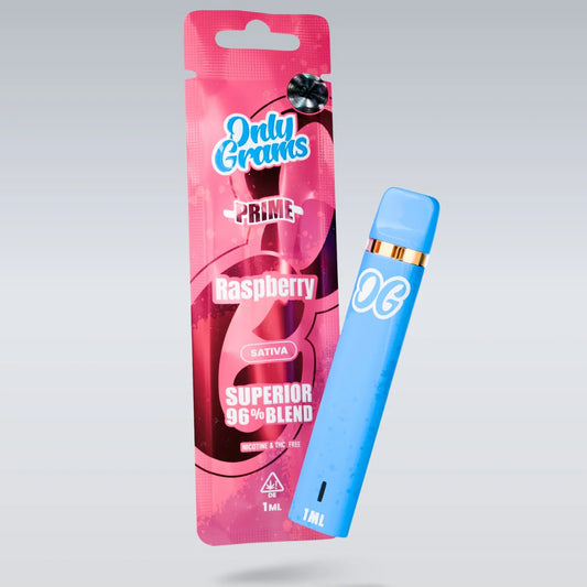 Only Grams Superior Vape Raspberry