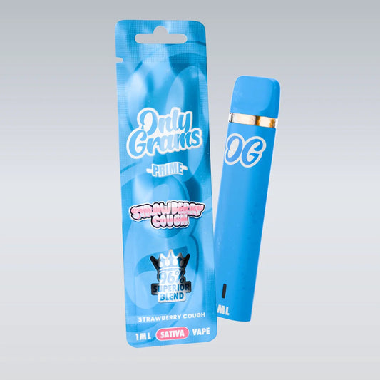 Only Grams Superior Vape strawberry cough