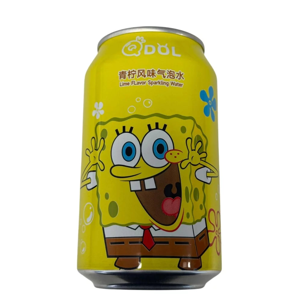 Qdol Spongebob Lime 330ml Einweg