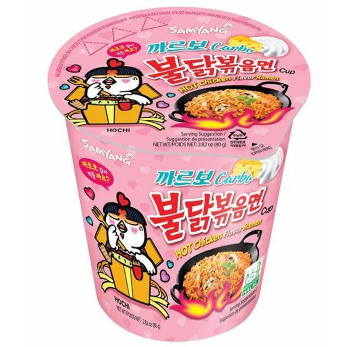 Samyang Buldak Cup Carbonara 6x70g - deKaufmann