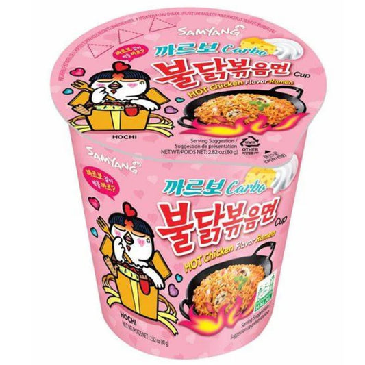 Samyang Buldak Cup Carbonara 6x70g - deKaufmann